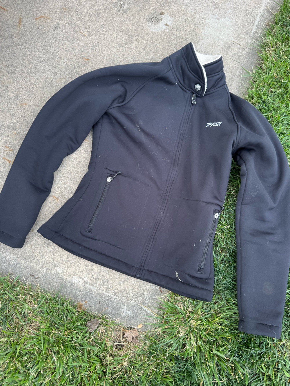 Spyder Black Performance Softshell Jacket